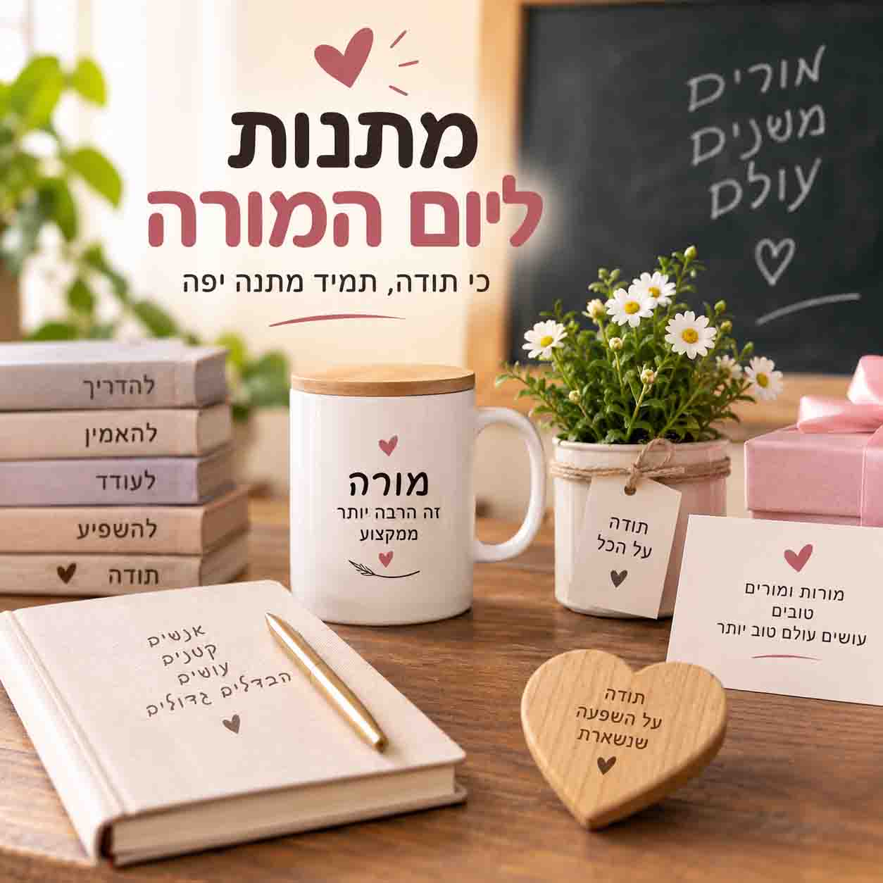 מתנות ליום המורה