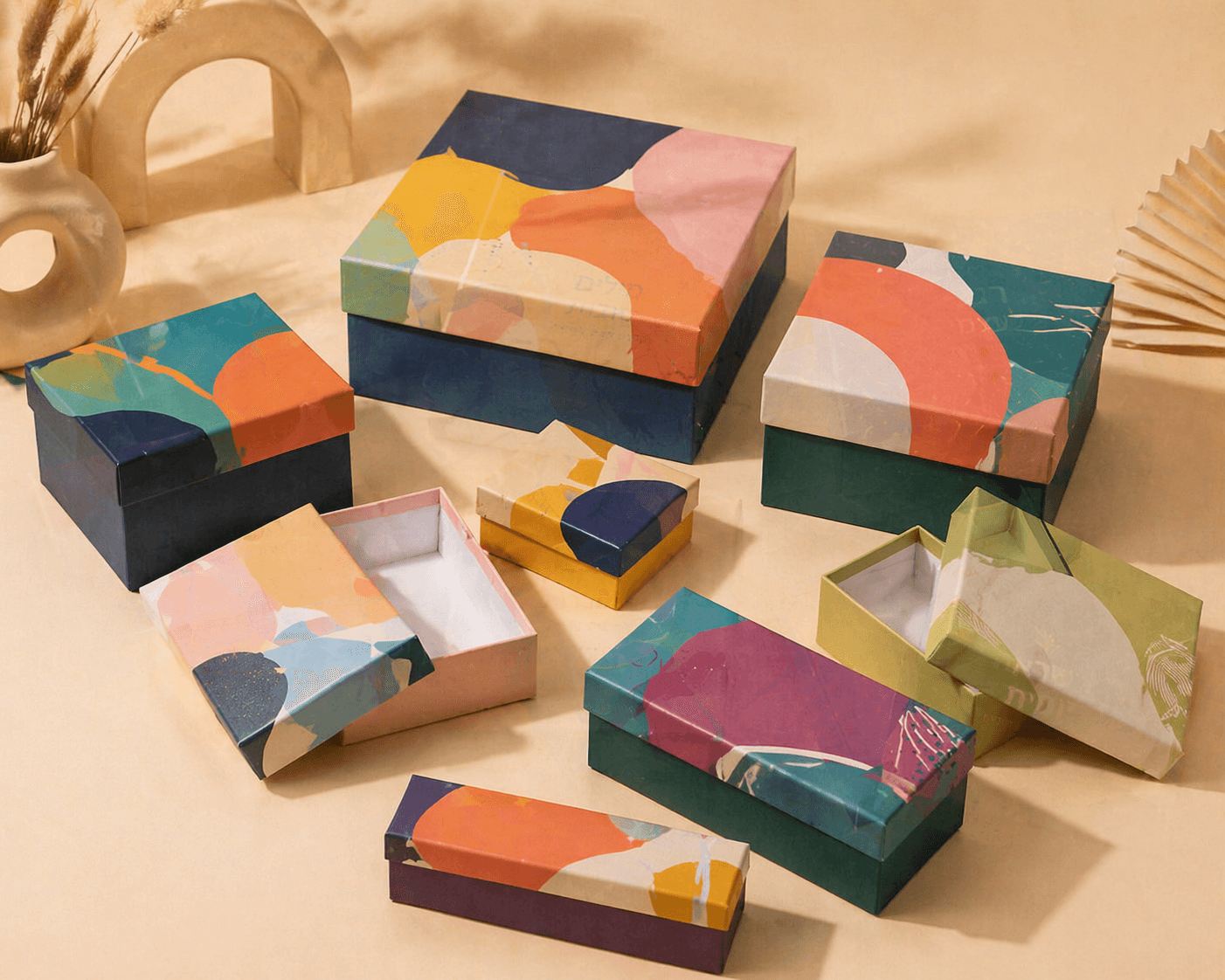 קופסאות קלפים - דפוס יזמה