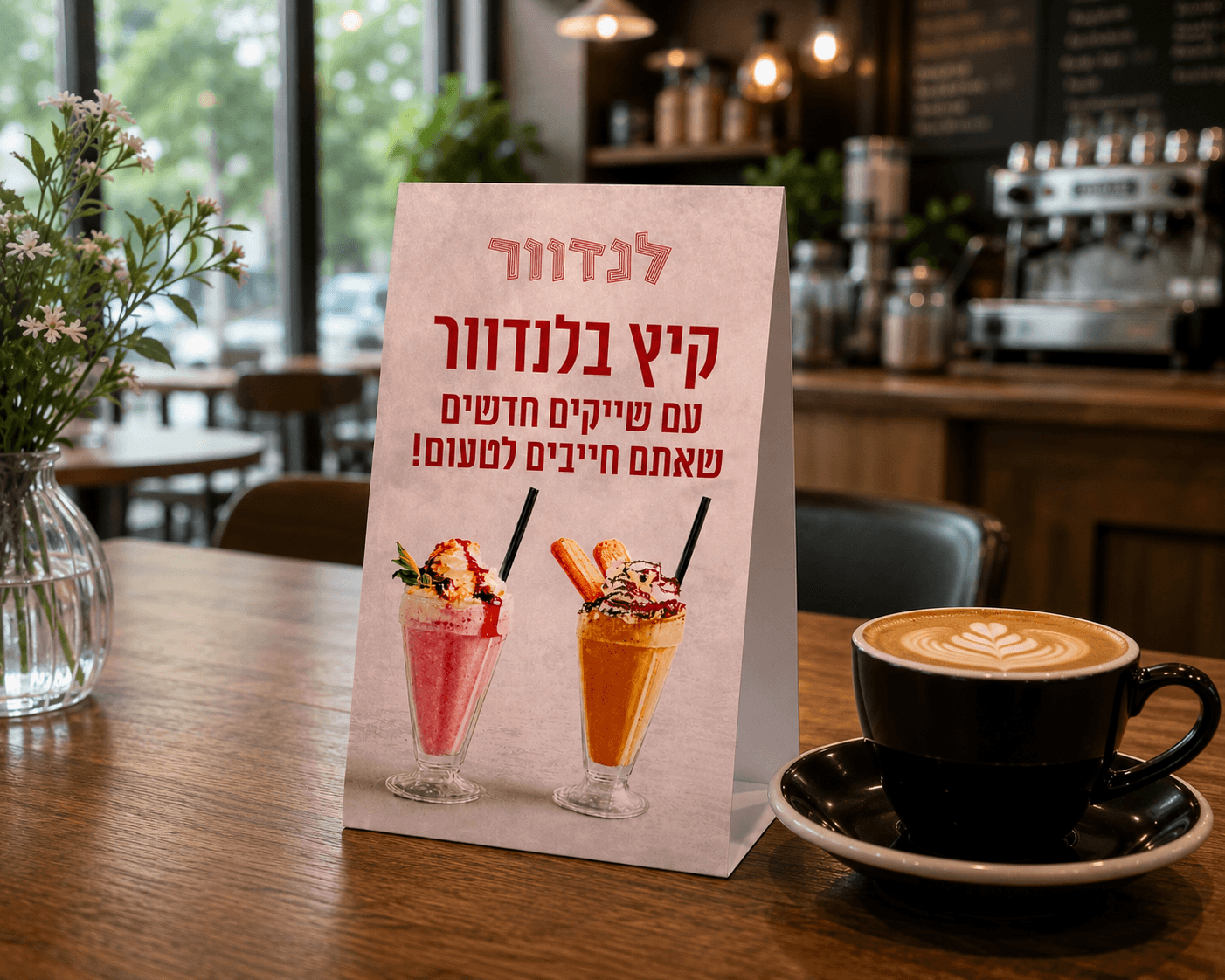 הדפסת מעמד שולחני