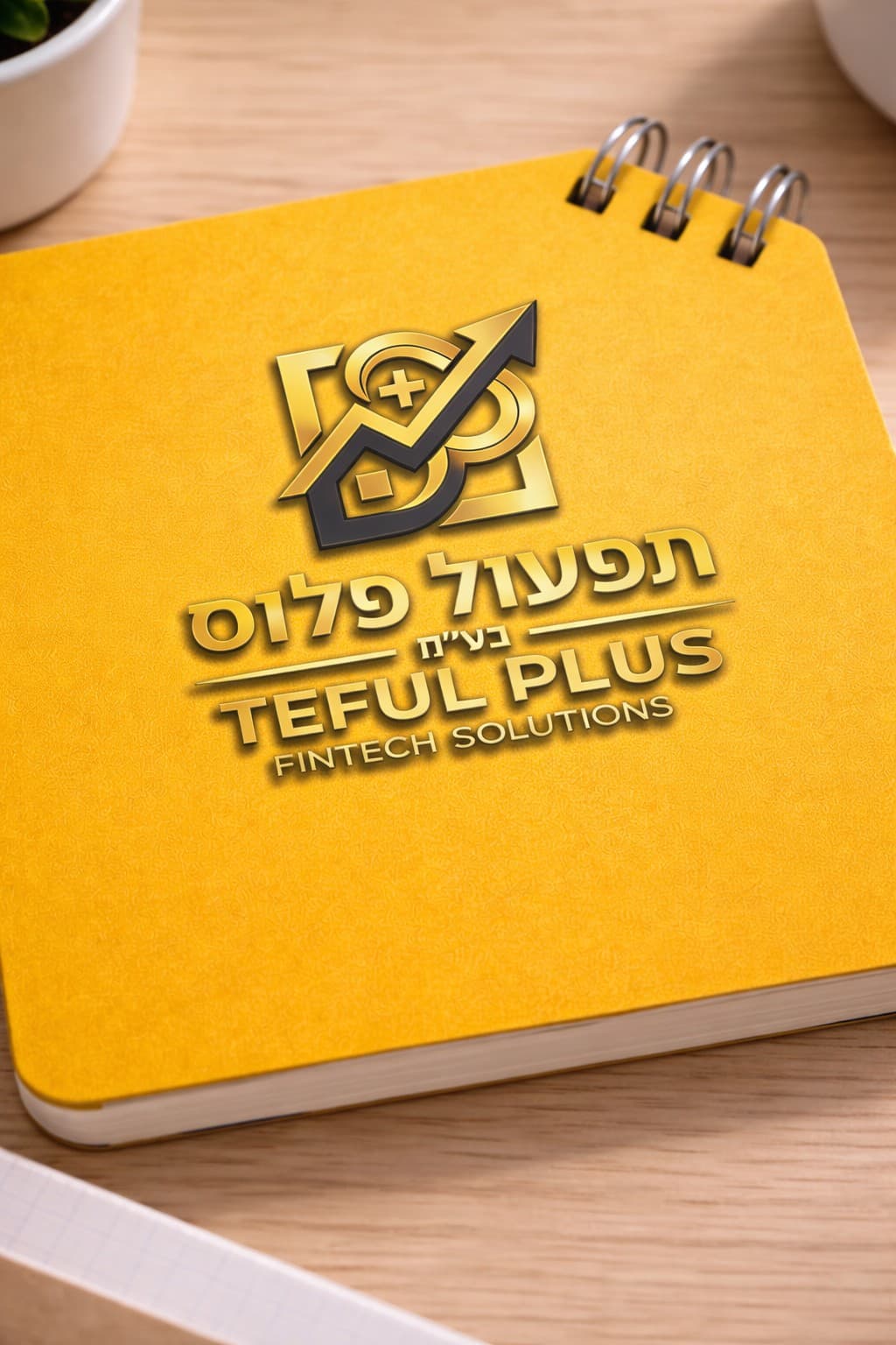 פנקס ממו מרובע - דפוס יזמה