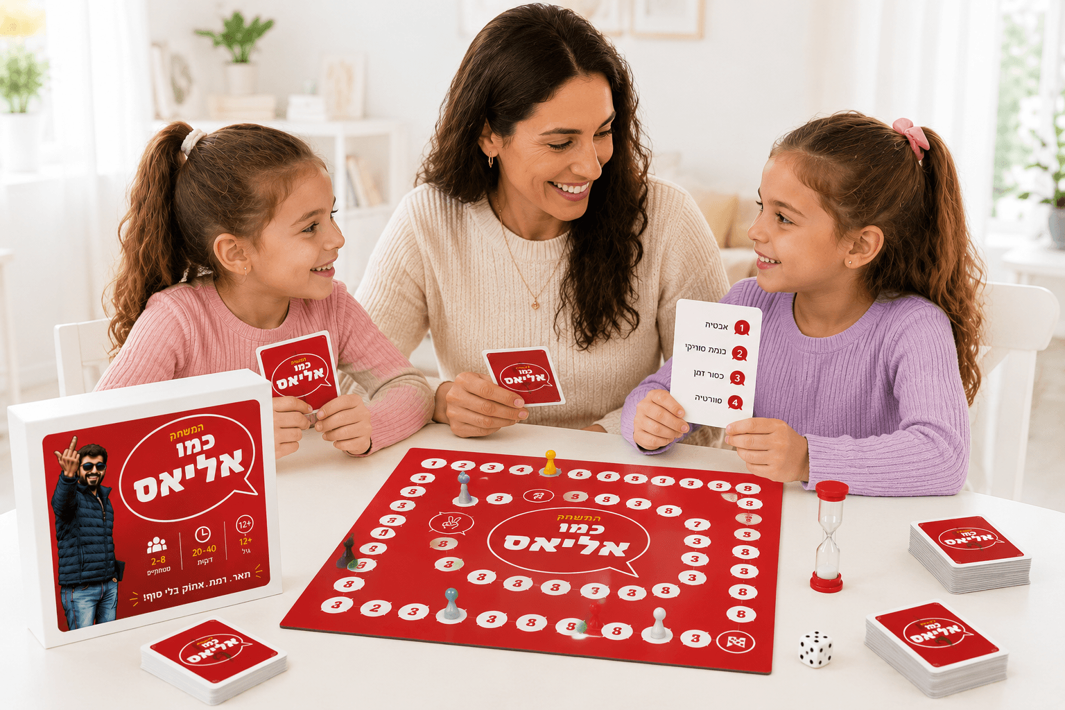 כמו אליאס משחק קופסה - דפוס יזמה